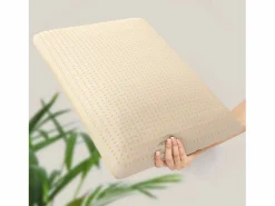 The White Stone Almohada de Memory Foam 40×70 cm, H 11 cm, cervical, hipoalergénica y transpirable Blanco Sale