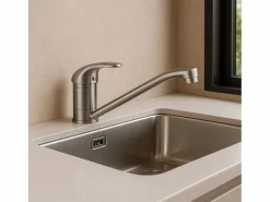 Essebagno Grifo De Cocina|Théo mezclador de fregadero de acero inoxidable