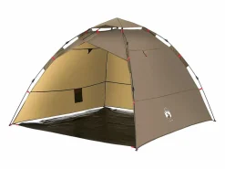 Tienda de pesca 4 personas apertura rápida marrón ES245108 Marru00f3n Outlet