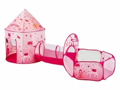Tienda SucceBuy Conjunto de Tienda de Juego y Túnel Pop-Up para Niñas Princesa con Estuche de Transporte Best