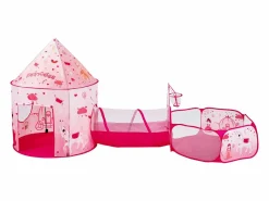 Tienda SucceBuy Conjunto de Tienda de Juego y Túnel Pop-Up para Niñas Princesa con Estuche de Transporte Best