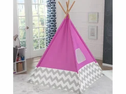 Kidkraft Cabaña Infantil|Tipi infantil de lona y bambú -