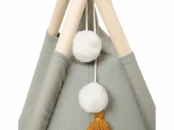 Atmosphera for Kids Tipi Infantil Wapi 120 cm - Enrollable, portátil, Poliéster/Algodón Azul Discount