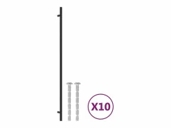vidaxl Cocina Completa|Tiradores para armarios 10 uds acero inoxidable 480 mm