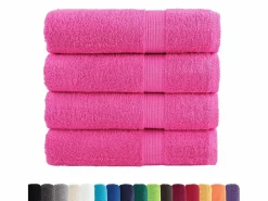 Textil De Baño|Textil De Baño|Toallas de baño 4 uds 100% algodón verde 100x150 cm 600 gsm ES209966