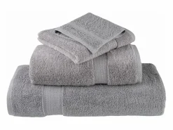 Toallas de baño 4 uds 100% algodón 100x150 cm 600 gsm ES934950^ Clearance