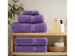 Toallas de baño 10 uds 100% algodón verde 100x150 cm 600 gsm ES552239^ Hot
