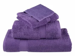 Toallas de baño 10 uds 100% algodón verde 100x150 cm 600 gsm ES552239^ Hot