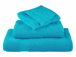 Toallas de baño 10 uds 100% algodón verde 100x150 cm 600 gsm ES147891^ Hot