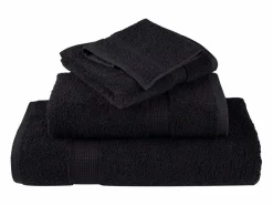 Toallas de mano 2 uds 100% algodón verde 100x150 cm 600 gsm ES739523 Negro Clearance