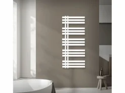 Toallero de pared de diseño con radiador y porta toallas, 500 x 1200 cm, color^LuxeBath Hot
