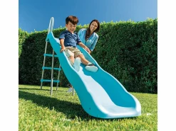 Intex Tobogán infantil 3 escalones 3-10 años 147x84x251 cm Azul