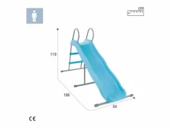 Tobogán infantil 2 escalones 3-10 años 119x84x196 cm^Intex Clearance