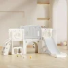 Tobogán para niños Osito 6 en 1 con un tobogán, dos plataformas Sale