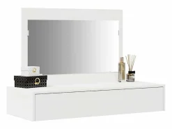 Tocador 100 x 40 x 70 cm Madera de ingeniería Blanco Discount