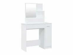Tocador|Tocador con espejo 86,5x35x136 cm ES141411