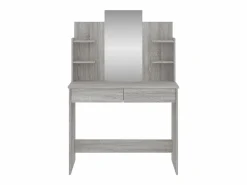 Tocador|Tocador con espejo color Sonoma 96x39x142 cm ES878812
