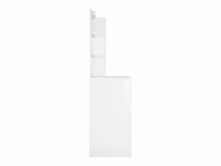 vidaxl Tocador con LED 60x40x140 cm Blanco New