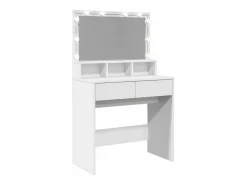 vidaxl Tocador|Tocador con luces LED 80x41x134,5 cm