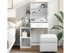 Tocador con mueble 80x35x132 cm ES635035 Blanco Online
