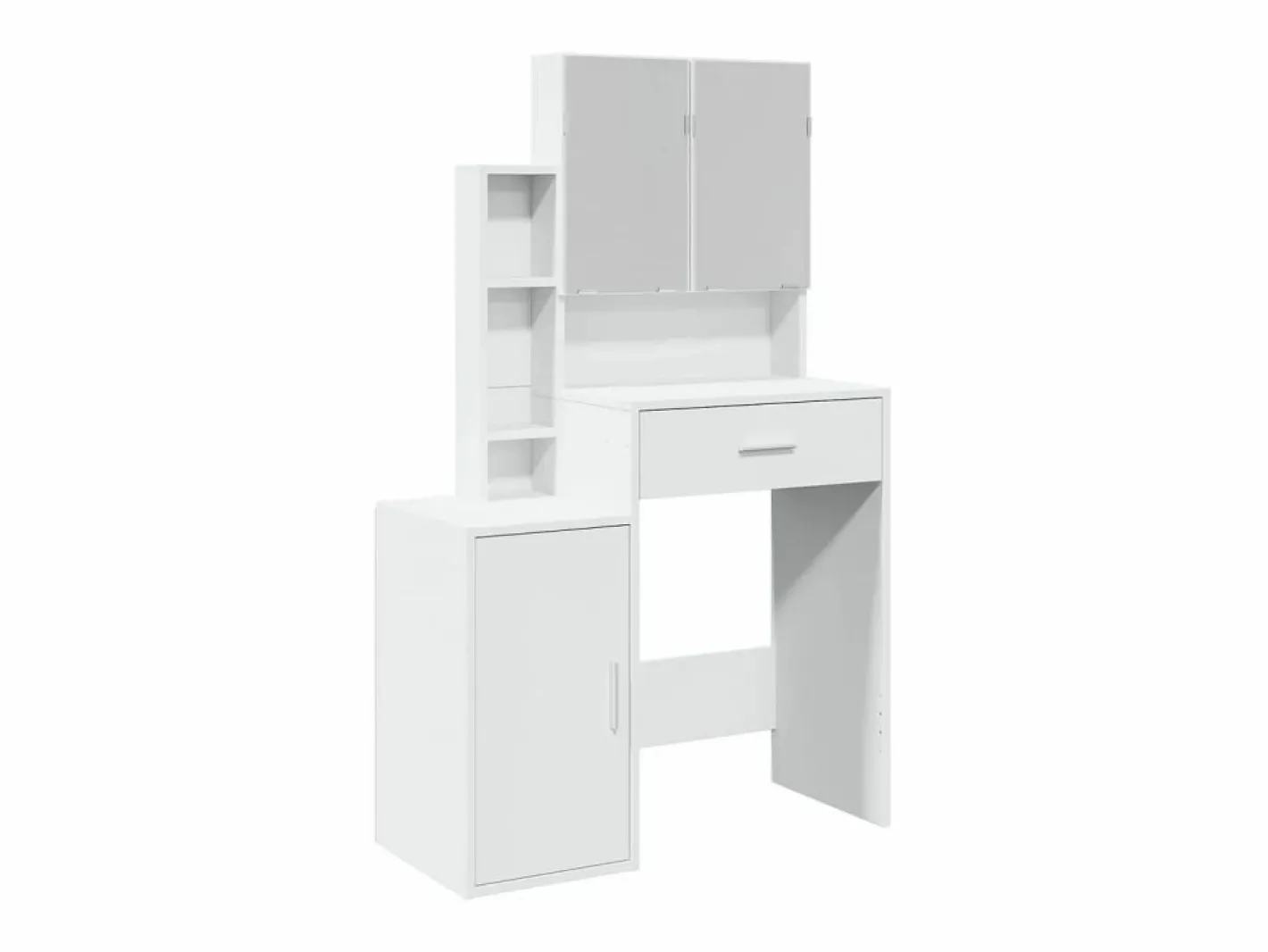 vidaxl Tocador|Tocador con mueble 80x35x132 cm