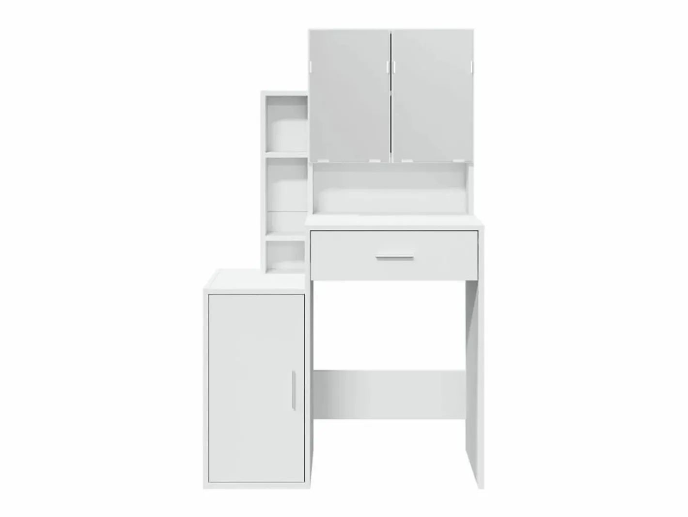 vidaxl Tocador|Tocador con mueble 80x35x132 cm
