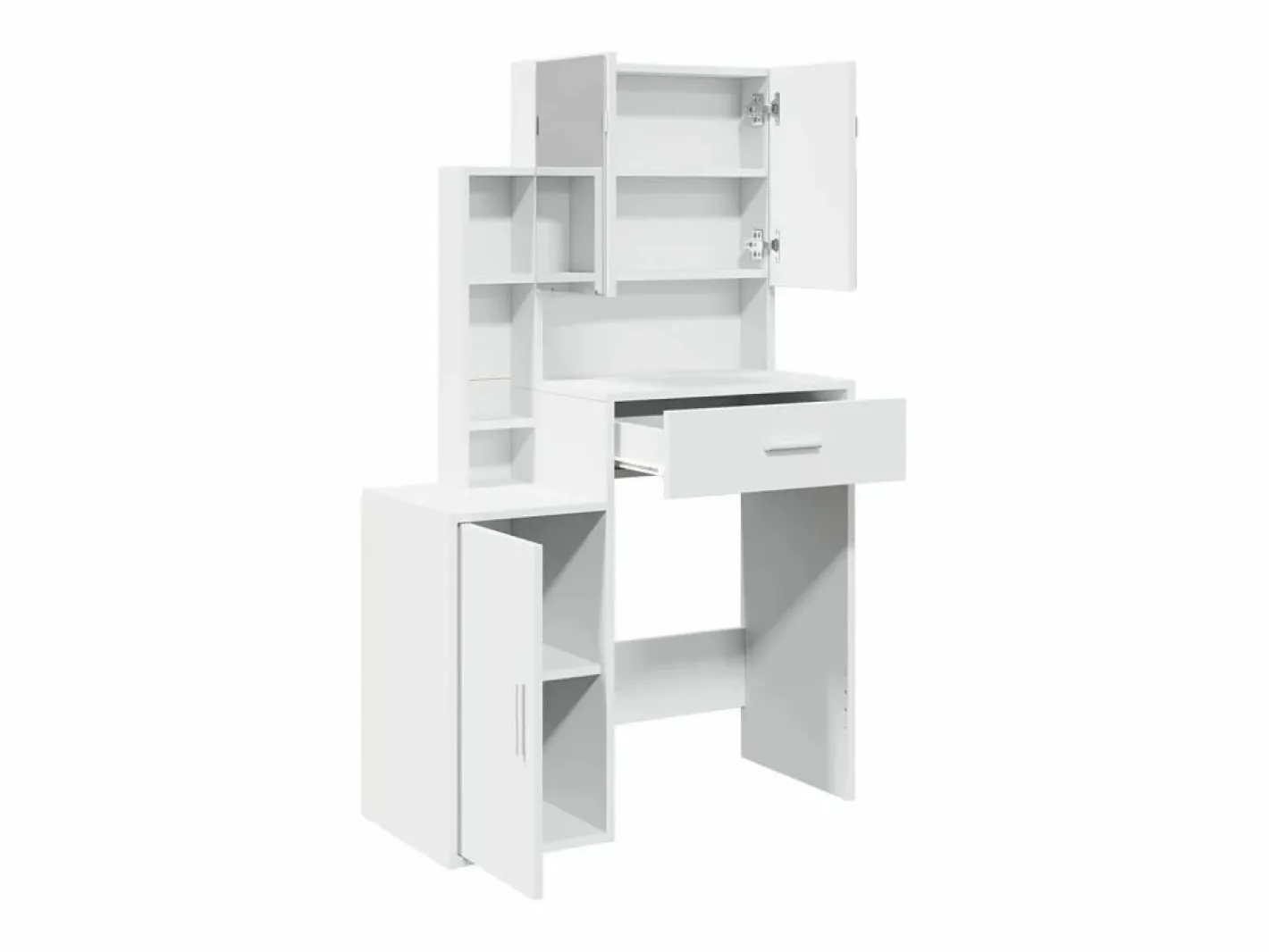vidaxl Tocador|Tocador con mueble 80x35x132 cm