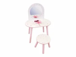 Muebles Niño|Tocador con taburete - Bailarina bailarina 48 x 60 x 40 / 27 x 28 x 28 cm
