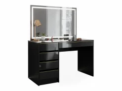 Vicco Tocador /oro 120x55x75 sherry Negro