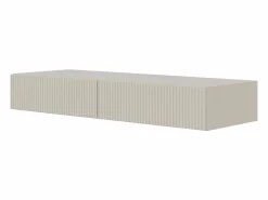 SELSEY Tocador|Tocador suspendido con 2 cajones - Gris beige - 110 cm - VELDIO