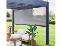 Sweeek Cenador Y Quiosco|Toldo de 4m para pérgola bioclimática antracita