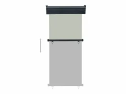 Toldo lateral de balcón 85x250 cm ES635418 Gris Online