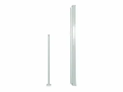 Toldo lateral de jardín o terraza crema 160x300 cm ES451196 Gris Best