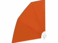 Toldo lateral plegable de balcón color terracota 210x210 cm ES98686^ Discount
