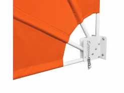 Toldo lateral plegable de balcón color terracota 210x210 cm ES98686^ Discount