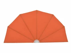 Toldo lateral plegable terraza color terracota 160 cm ES47221 Marru00f3n Clearance