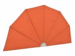 Toldo lateral plegable terraza color terracota 160 cm ES47221 Marru00f3n Clearance