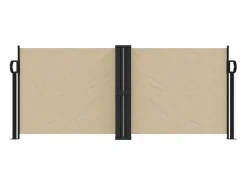 Toldo lateral retráctil 100x600 cm ES491452 Beige