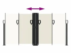 Toldo lateral retráctil 120x600 cm ES882311^ Clearance