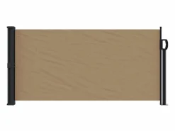 Toldo lateral retráctil gris taupe 100x500 cm ES290416 Topo Clearance