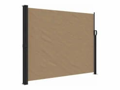 Toldo lateral retráctil gris taupe 160x300 cm ES477593^ Discount