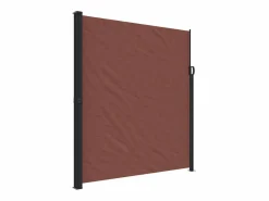Marquesina|Toldo lateral retráctil marrón 220x600 cm ES270248