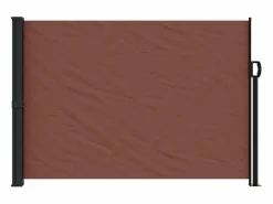 Toldo lateral retráctil marrón 140x600 cm ES802162 Marru00f3n Hot