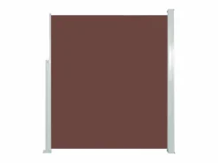 Marquesina|Toldo lateral retráctil 160x500 cm marrón ES830273
