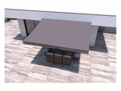 Concept-Usine Estor Y Toldo|Toldo manual gris de 4x3 m ADRO