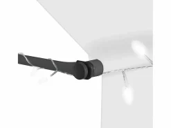 Toldo manual retráctil con LED 100 cm ES231825^ Discount