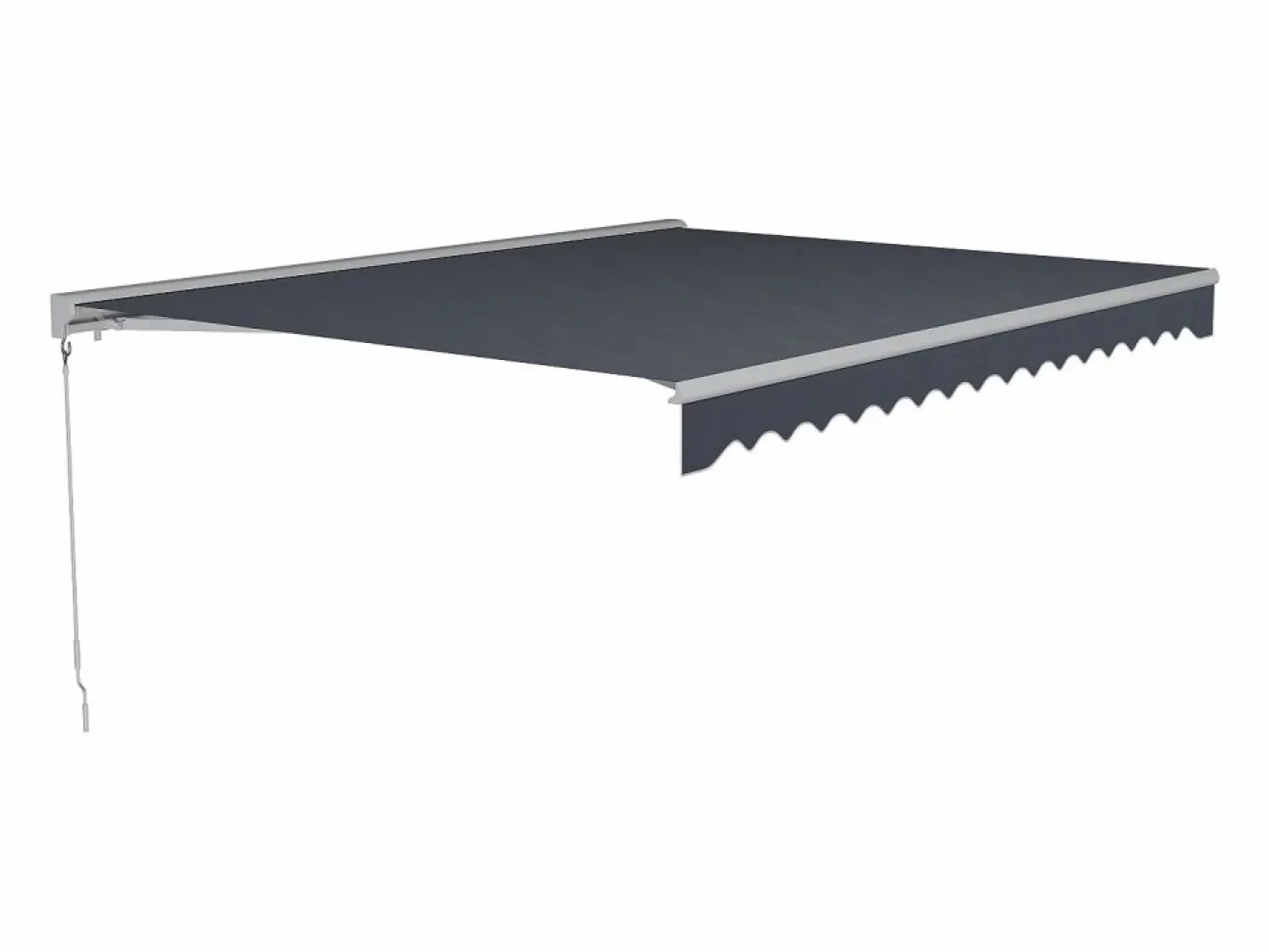 Vente-unique Estor Y Toldo|Toldo motorizado con cofre 4 x 3 m antracita COFANA