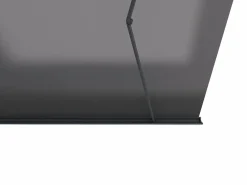 Vente-unique Toldo motorizado con luces LEDs con cofre integral 4x3,5m toldo acrílico antracita GALAXA Gris antracita Discount
