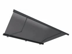 Vente-unique Toldo motorizado con luces LEDs, cofre y sensor de viento 4 x 3,5 m antracita - GALAXA Gris antracita Discount