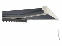 Vente-unique Estor Y Toldo|Toldo motorizado con semicofre - 3 x 2,5 m - antracita - COFANA